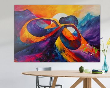 picturesque abstract freedom by Egon Zitter