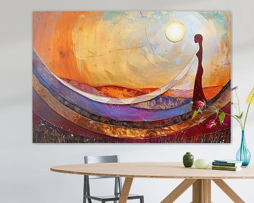 picturesque abstract freedom by Egon Zitter