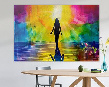painting spiritual by Egon Zitter