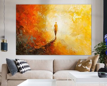 painting spiritual by Egon Zitter
