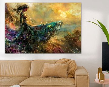 painting spiritual by Egon Zitter
