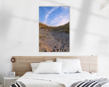 Strandoversteek in Denemarken aan zee van Martin Köbsch