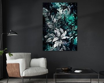 Flowers and leaves nature art 3 #flora by JBJart Justyna Jaszke