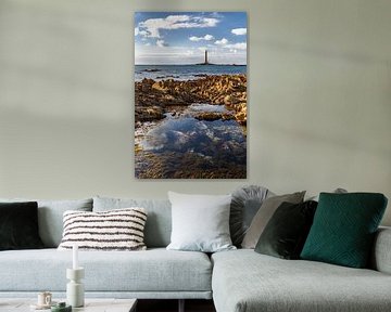 Vuurtoren Phare de Goury in Normandië - Frankrijk van Martijn Joosse