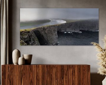 Panorama zwevend meer van Greetje van Son
