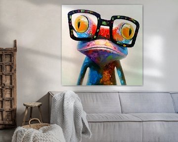 Bunte Froschbrille von Steven Kingsbury