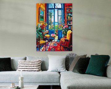 Zimmer mit Aussicht Stil Henri Matisse
