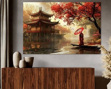 spiritueel Japan Azië van Egon Zitter