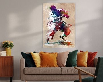 Judosport kunst #sport #judo van JBJart Justyna Jaszke