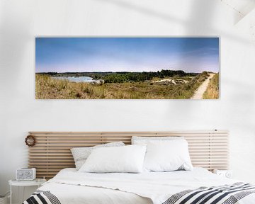 Uitzicht over Nationaal Park 'Zuid-Kennemerland' van Artist Impression of Nature