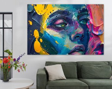 spiritueel surrealistisch portret