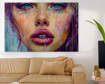 schilderachtig surrealistisch  portret