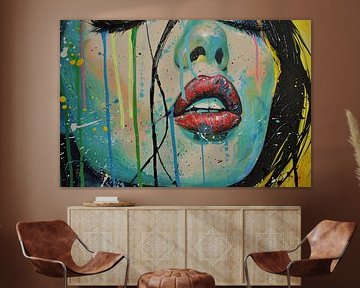 schilderachtig surrealistisch  portret