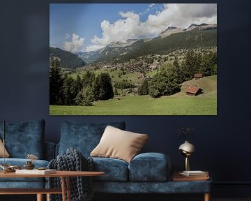 Zicht op Grindelwald