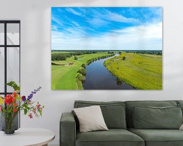 Overijsselse Vecht in het Vechtdal in de zomer van Sjoerd van der Wal Fotografie