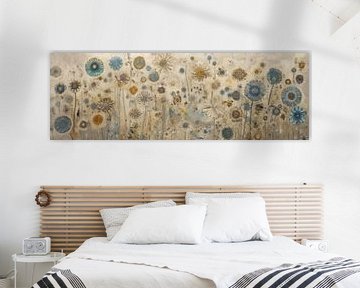 Rustgevende Bloemenweide van Whale & Sons