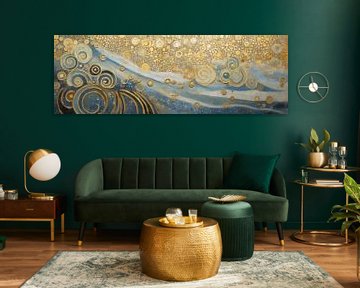 Blauwe Stromingen van Whale & Sons