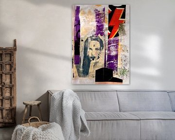 Grunge-collage 05 van johannes richter