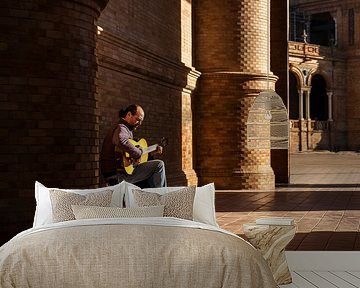 Flamenco-Gitarrist in der Sonne von H&J Fotografie