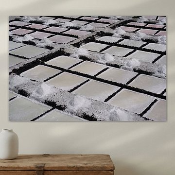 Struktur der Salinen auf La Palma