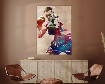 Boxen Sport Kunst #boxen von JBJart Justyna Jaszke