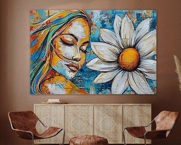 flower power woman by Egon Zitter