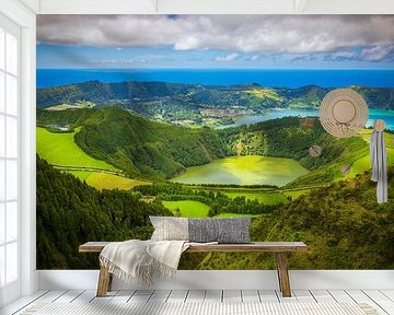Kraterseen von Sete Cidades von Antwan Janssen