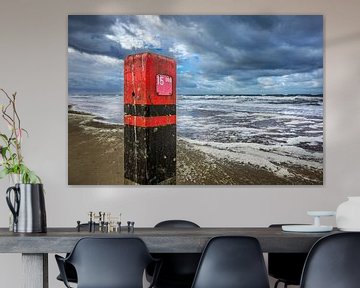 Enchanting Tranquillity at Beach Post 15 on Texel's North Sea beach by Texel eXperience