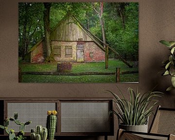 Breng Twente in Huis met 'De Bommelas Buurse' Wanddecoratie van Eriks Photoshop