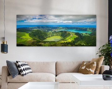 Cete Cidades panorama van Antwan Janssen