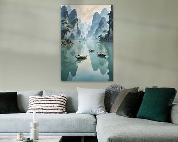 De rivier Li in Guilin