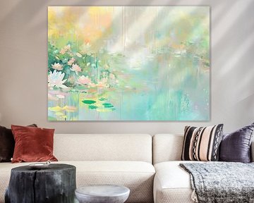 Blumenfeld Impressionismus von Wunderbare Kunst