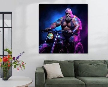 Tätowierter Biker von BEARpictureart
