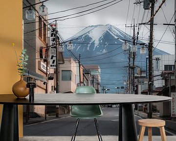 Honcho Street Mount Fuji II by fromkevin