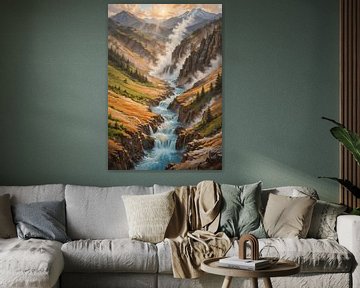Geiservallei, schiereiland Kamtsjatka van Fukuro Creative