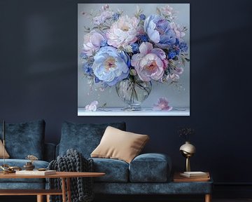 Elegance in a Floral Bouquet by Color Square