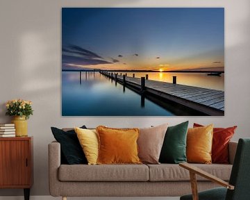 Summer evening on Lake Starnberg by Christina Bauer Photos