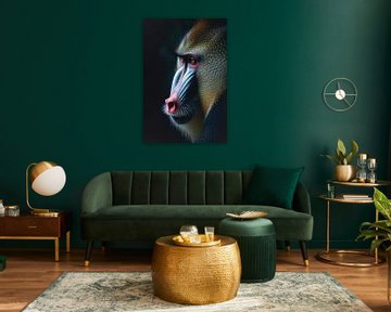 Mandril van Poster Art Shop