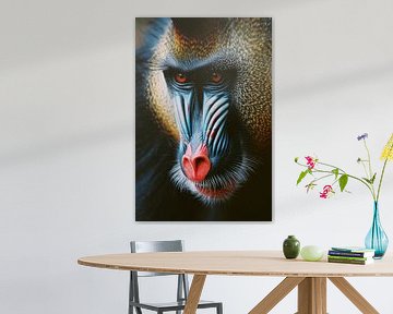 Mandril van Poster Art Shop