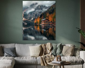 Ombre et lumière sur la montagne