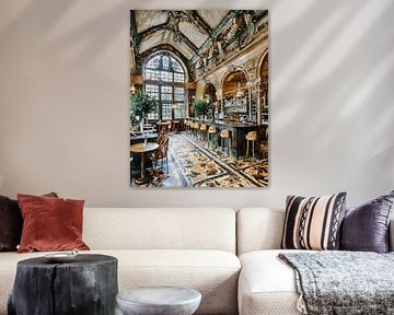 Luxe koffiebar met twee verdiepingen