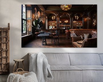 Bar à café de luxe à deux étages sur Mustafa Kurnaz