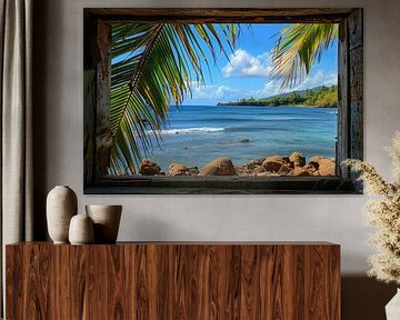 view through the window