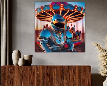 Cosmic solitude by ICONICA Art Studio