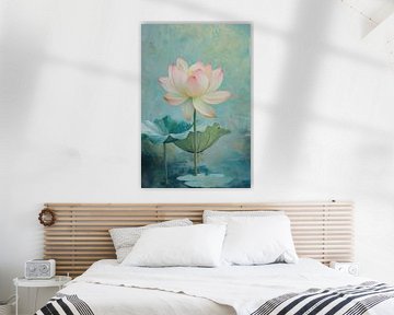 Lotus bloem van Bert Nijholt