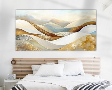 Modern abstract landschap