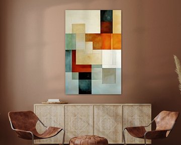 Modern abstracte blokken