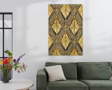 Gele Geometrie van Whale & Sons