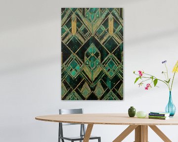 Groene Geometrie van Whale & Sons