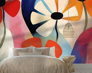 Flowers abstract by Imagine